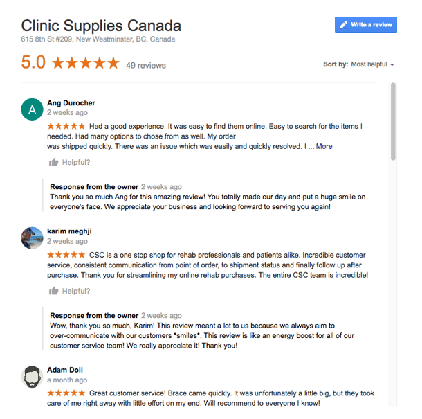 CSC google reviews Dec 2016.png